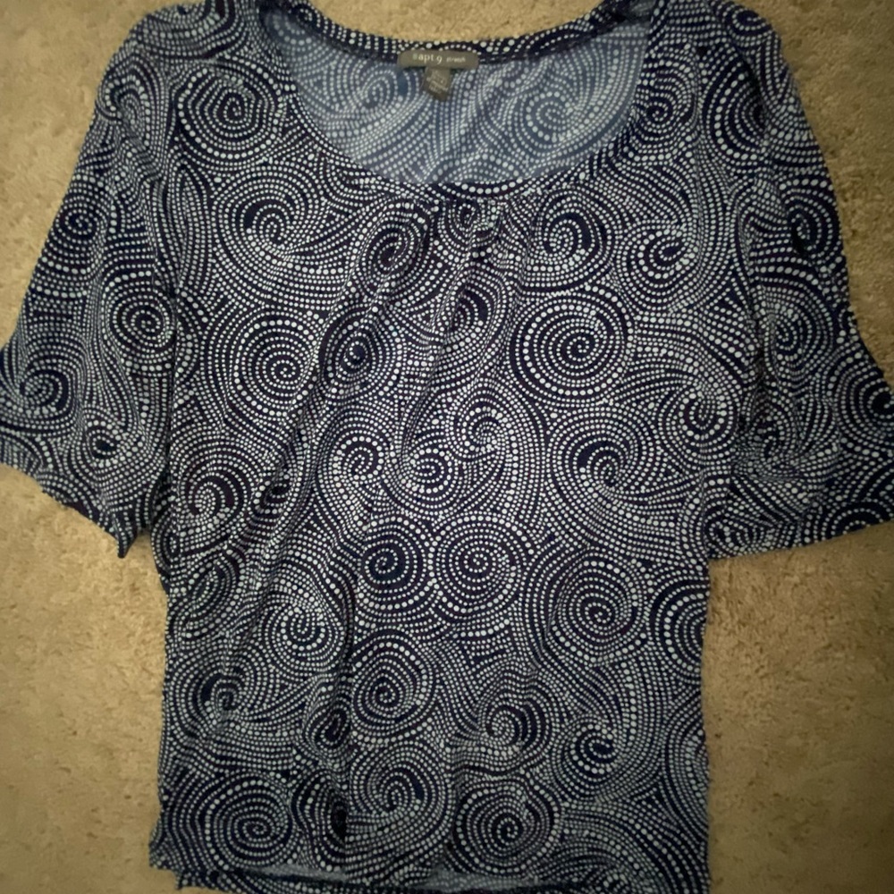 Blue blouse